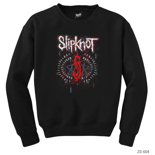 Slipknot Logo Siyah Sweatshirt
