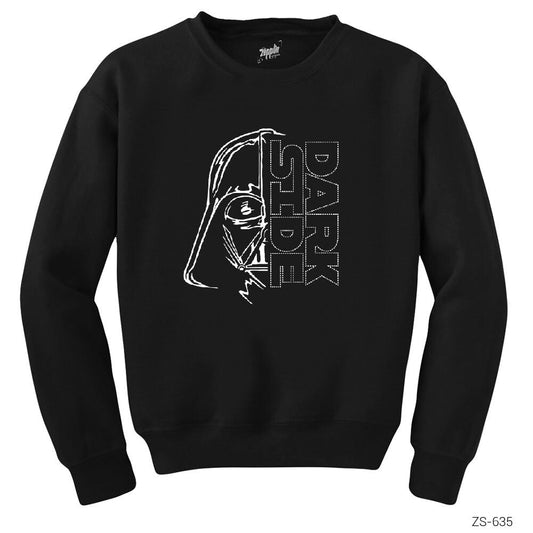 Star Wars Darth Vader Dark Side Siyah Sweatshirt