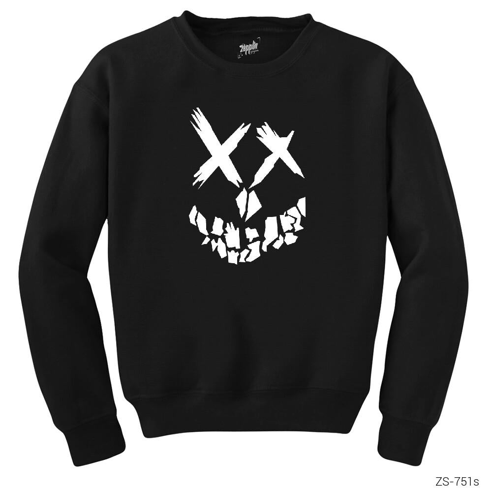 Suicide Squad Smile Siyah Sweatshirt