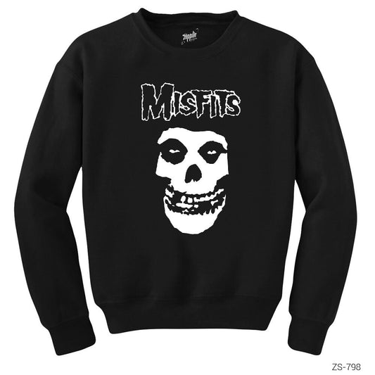 Misfits Siyah Sweatshirt