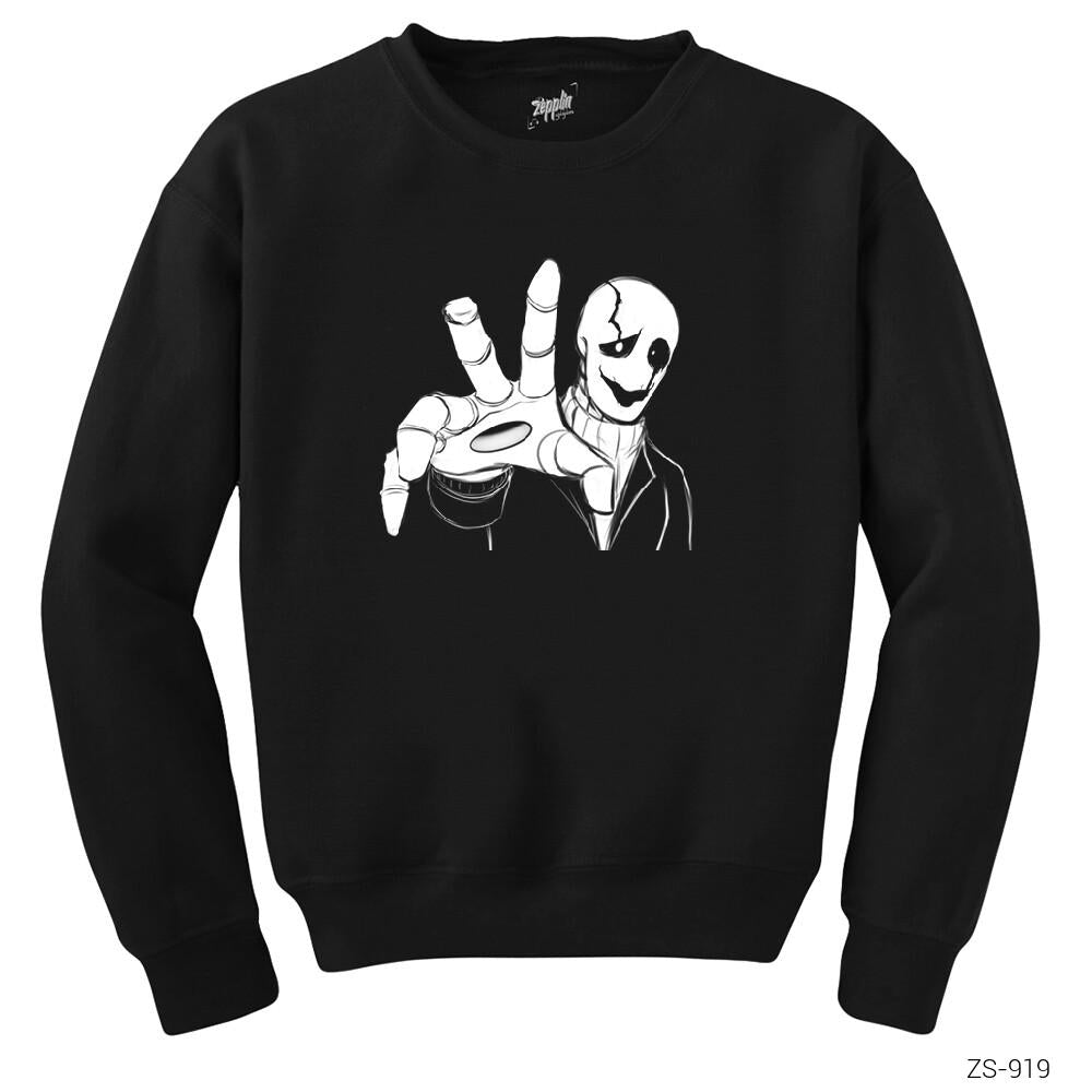 W.D. Gaster Siyah Sweatshirt