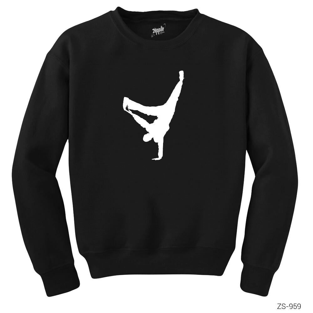 Breakdance Siyah Sweatshirt