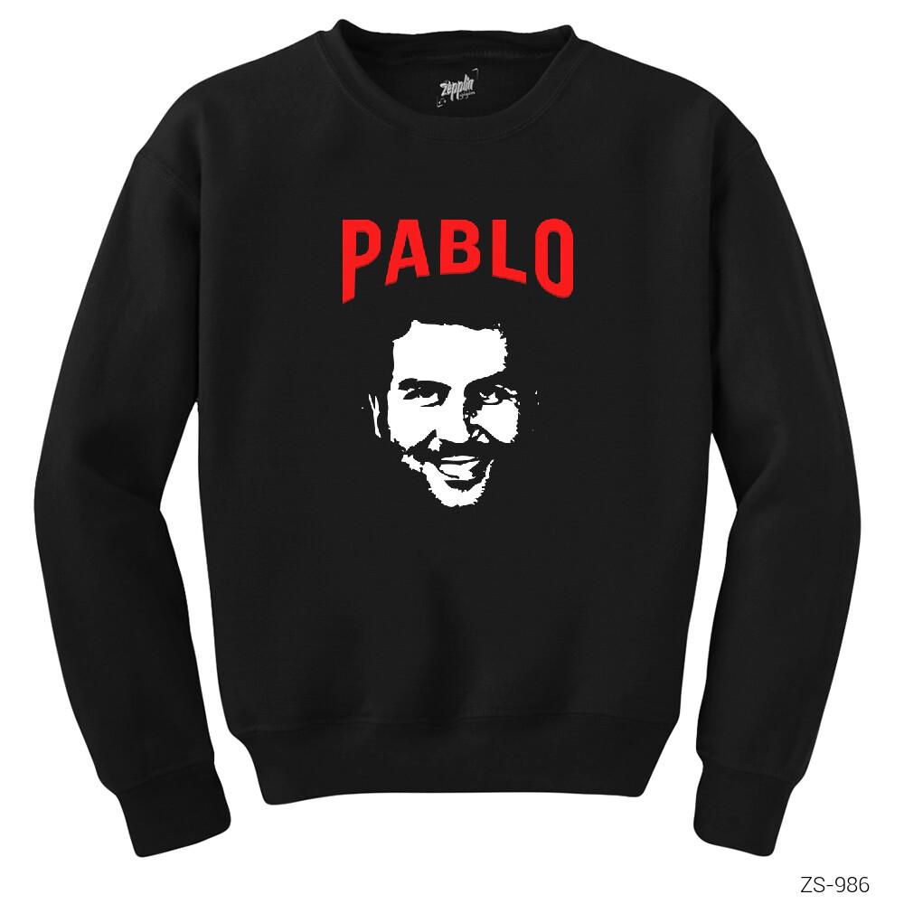 Narcos Pablo Siyah Sweatshirt