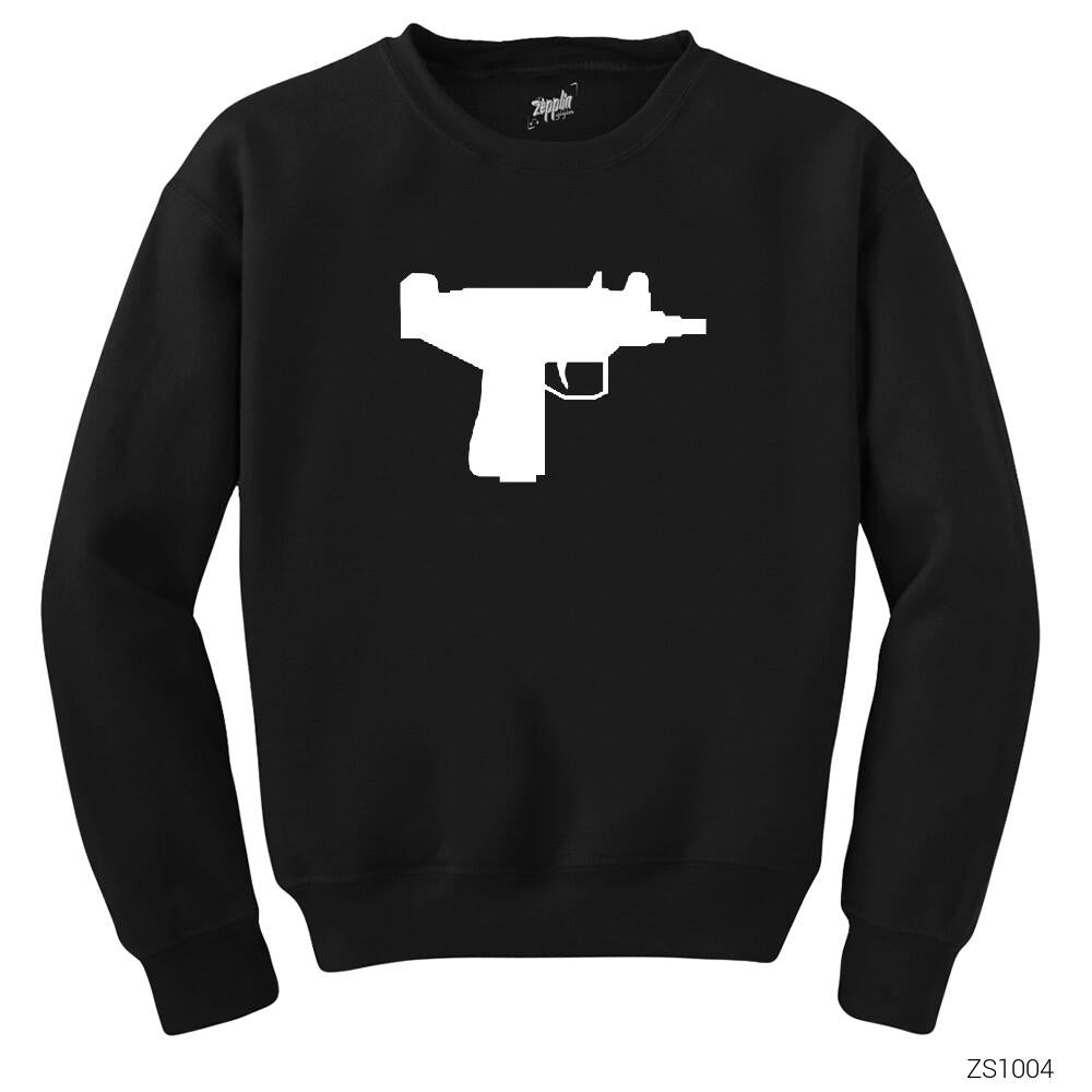 Uzi Siyah Sweatshirt