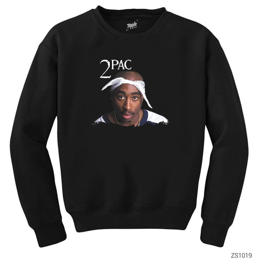 Tupac Shakur Infinity Siyah Sweatshirt