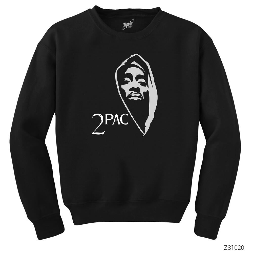 Tupac Shakur Life Siyah Sweatshirt