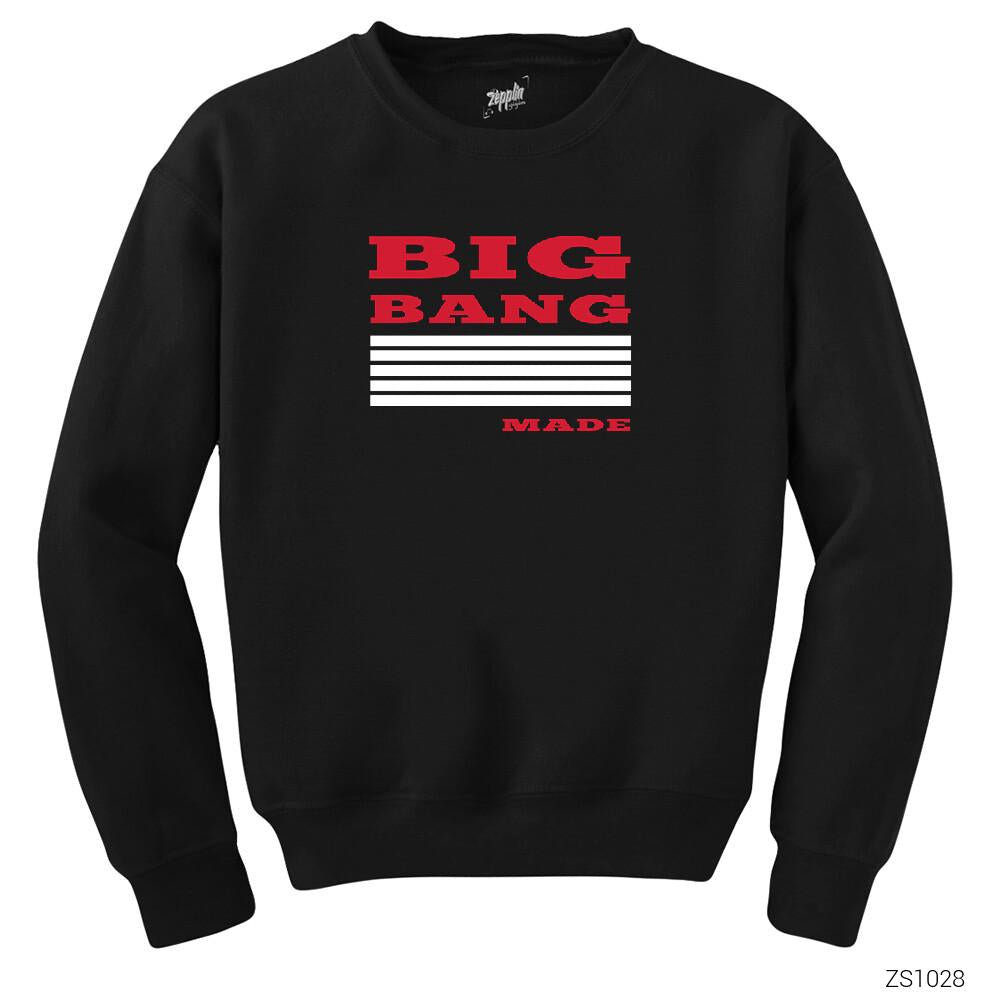 Big Bang Siyah Sweatshirt