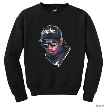 Eazy E Siyah Sweatshirt