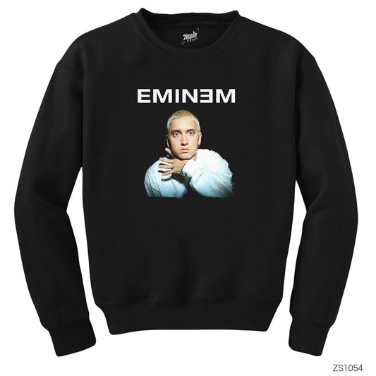 Eminem Cuff Siyah Sweatshirt
