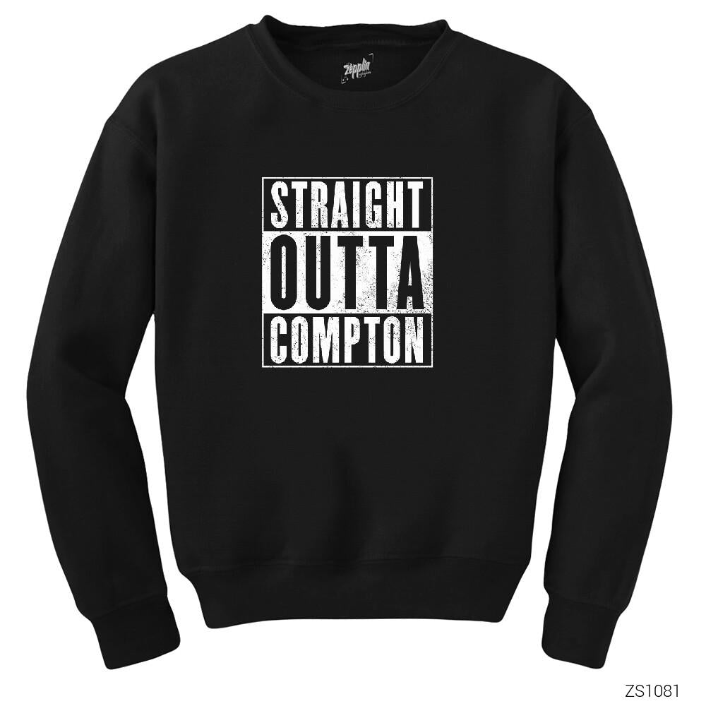 NWA Straight Outta Compton Siyah Sweatshirt