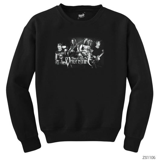 Bullet for My Valentine Group Siyah Sweatshirt