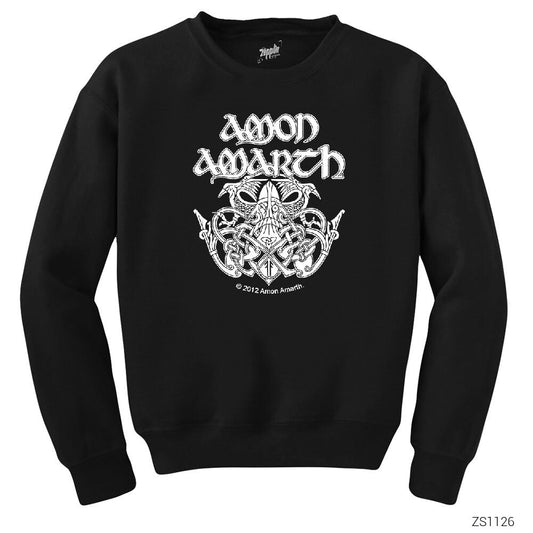 Amon Amart Battle Siyah Sweatshirt