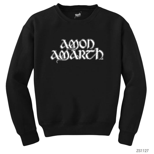 Amon Amarth Classic Siyah Sweatshirt