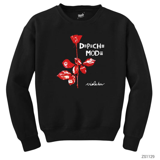 Depeche Mode Siyah Sweatshirt