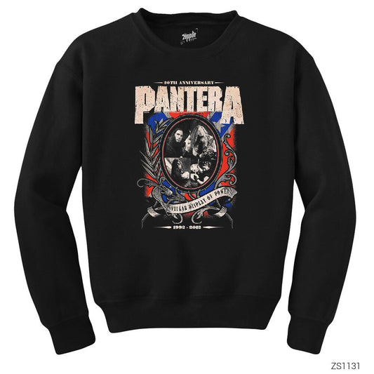 Pantera 20th Anniversary Siyah Sweatshirt