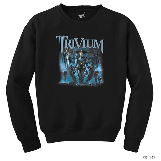 Trivium Vengeance Falls Siyah Sweatshirt
