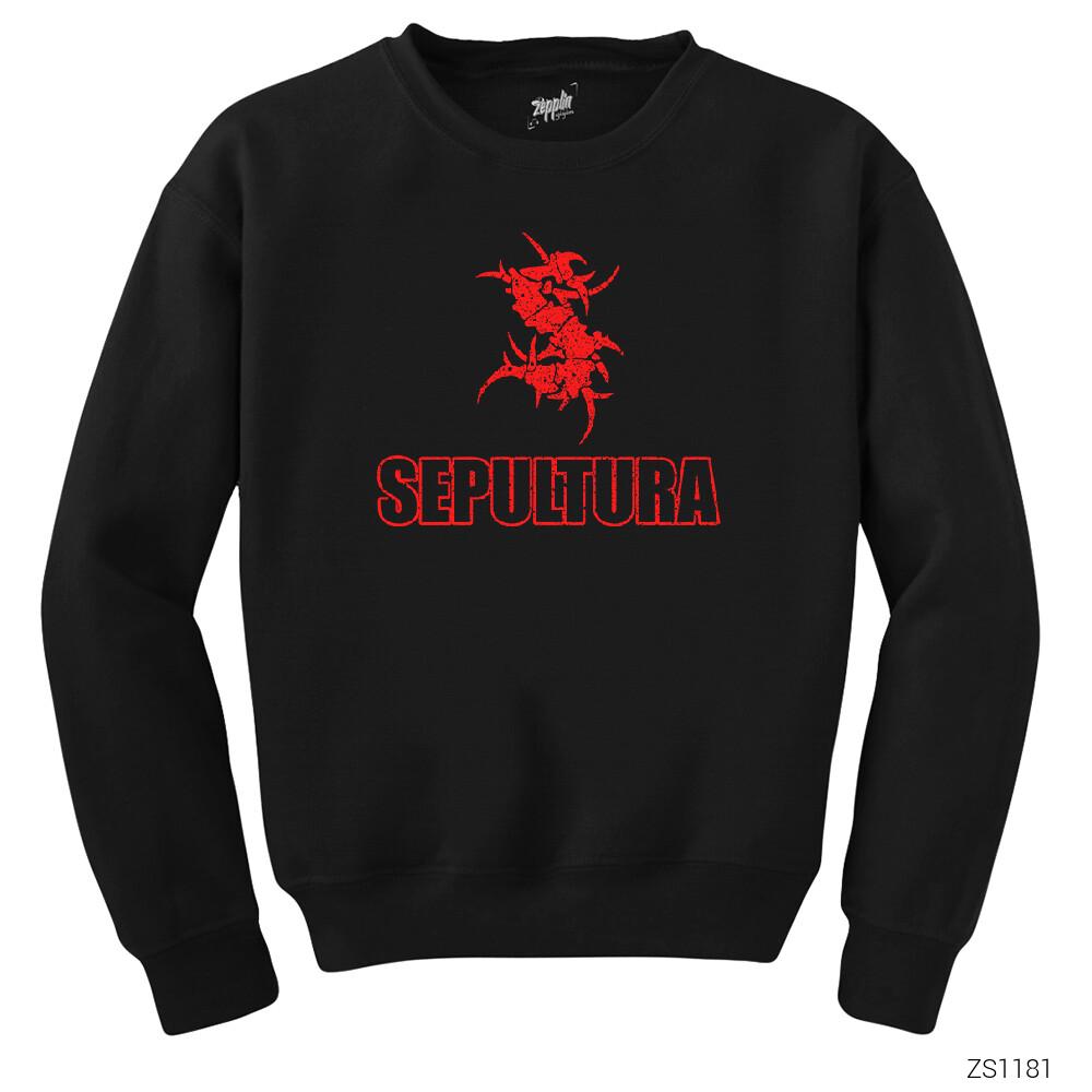 Sepultura Siyah Sweatshirt