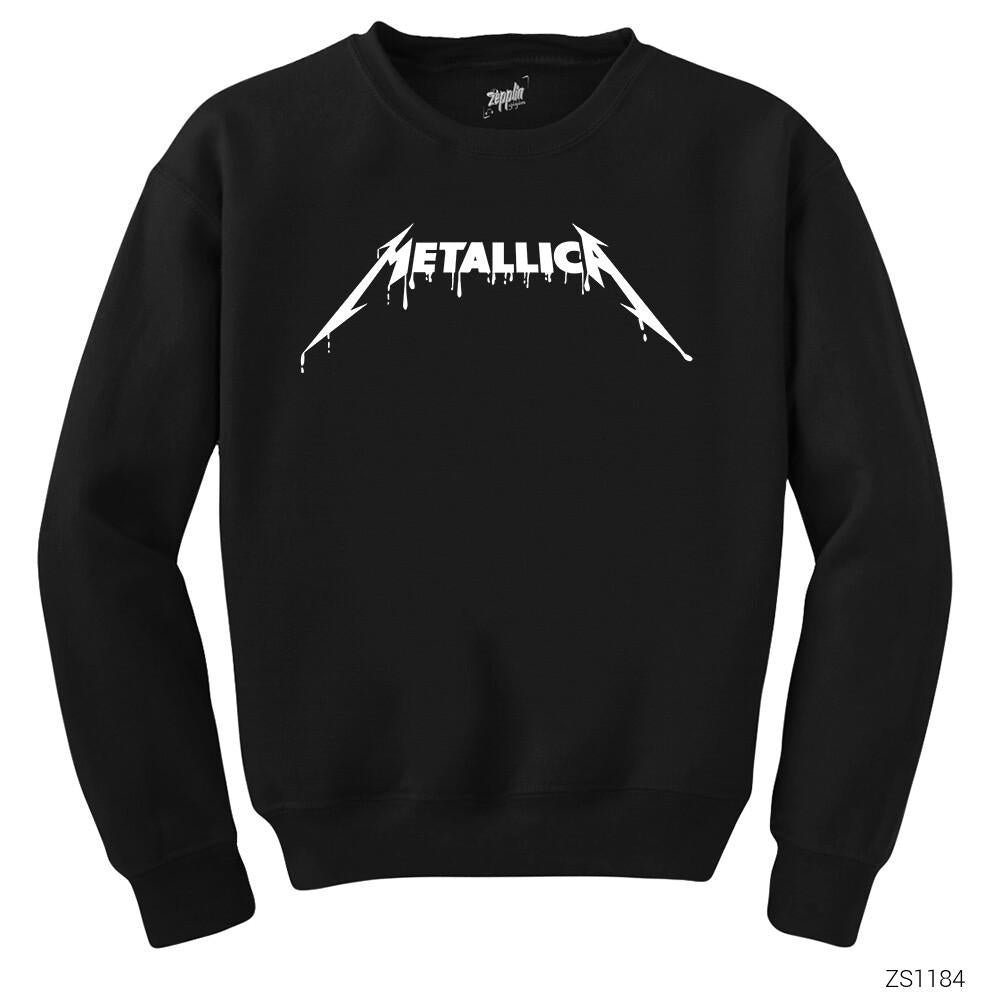 Metallica Cry Siyah Sweatshirt