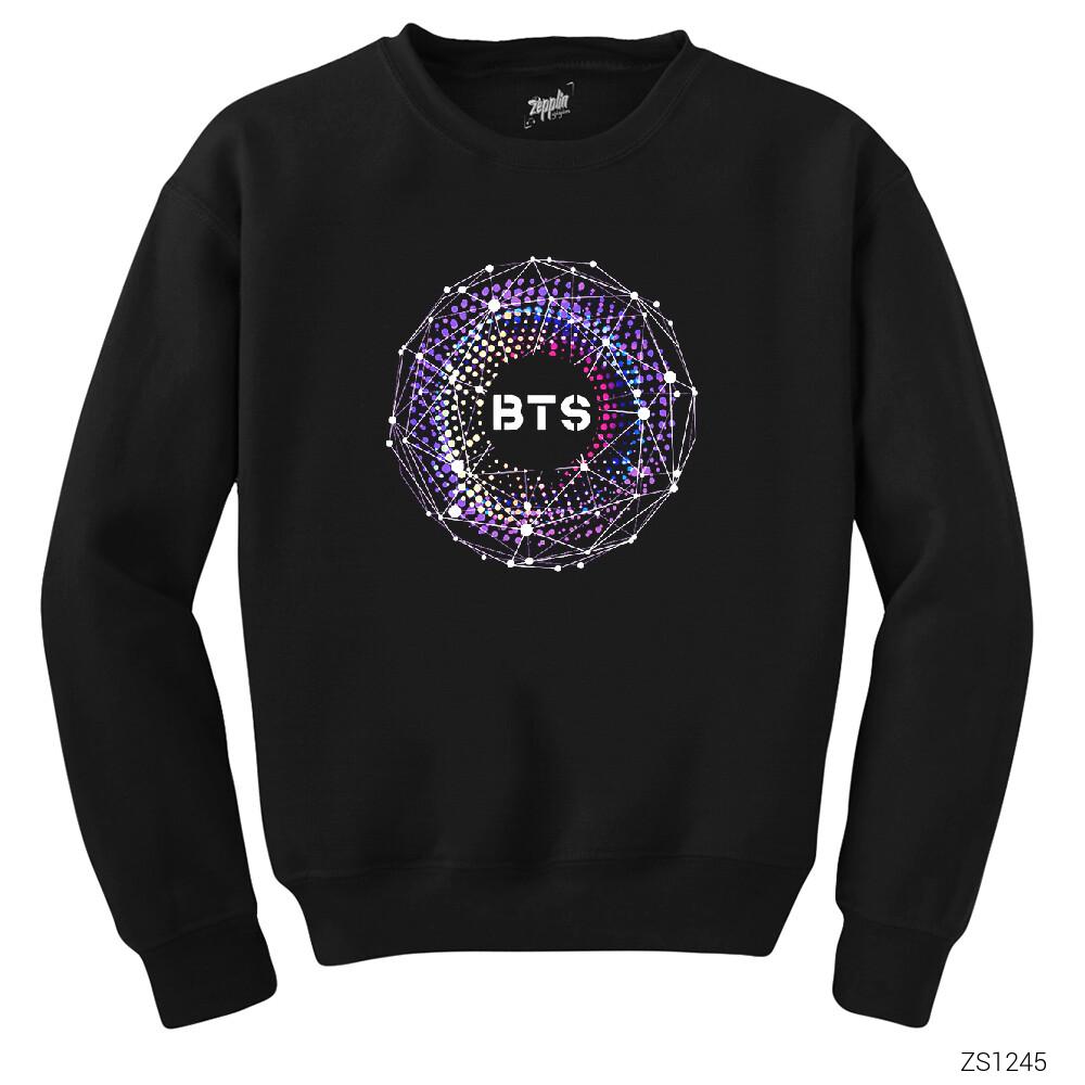 BTS 4. Yıl Dönümü Siyah Sweatshirt