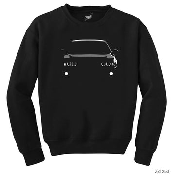 BMW Angel Lights Siyah Sweatshirt