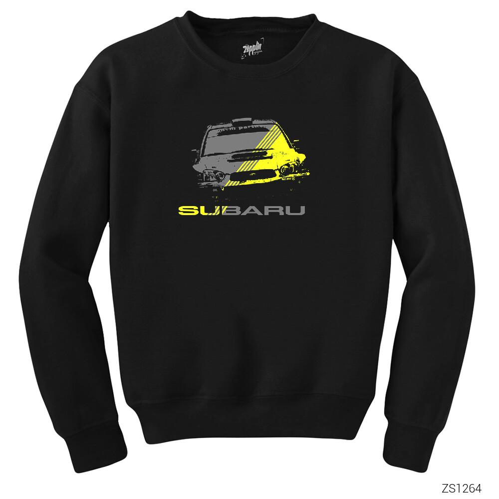 Subaru Impreza Lined Siyah Sweatshirt