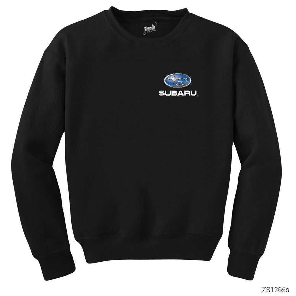 Subaru Logo Siyah Sweatshirt