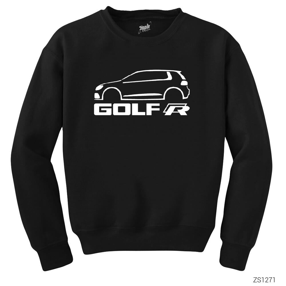 Volkswagen Golf R Siyah Sweatshirt