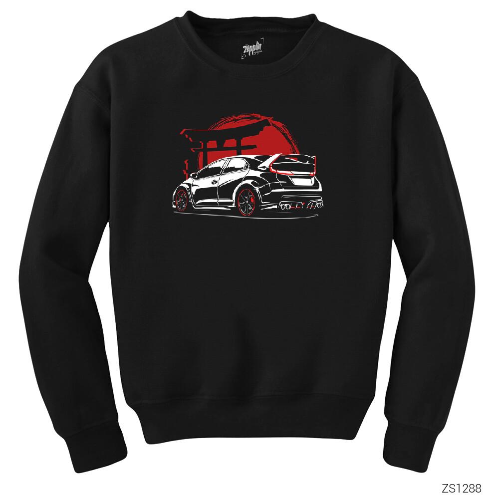 Honda Civic New Siyah Sweatshirt