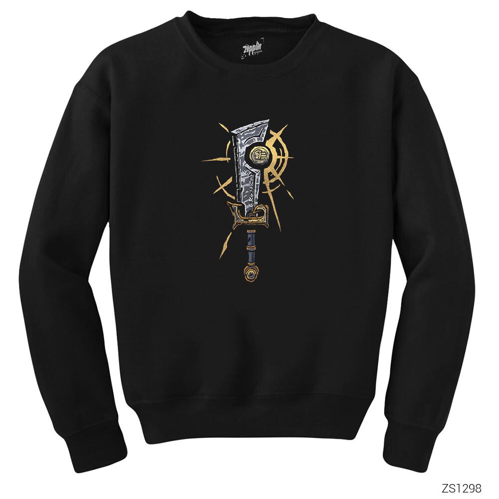 World of Warcraft Holy Light Asgbringer Siyah Sweatshirt