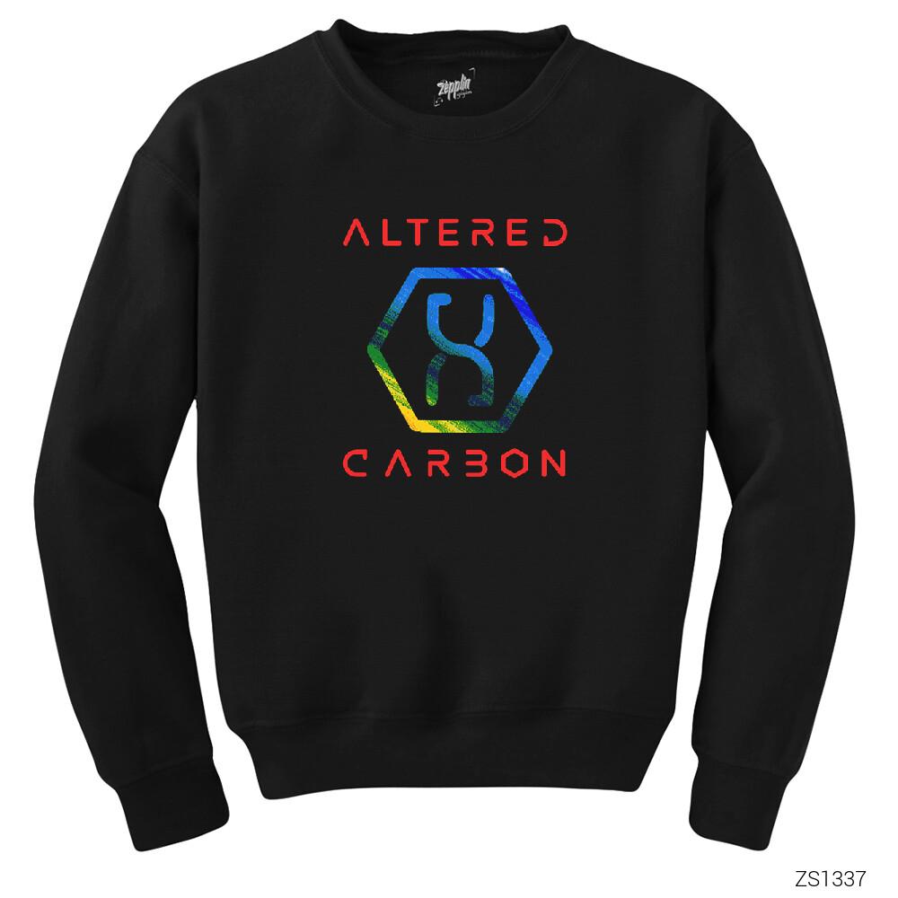 Altered Carbon 2 Siyah Sweatshirt