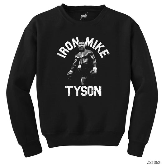 Iron Mıke Tyson Siyah Sweatshirt