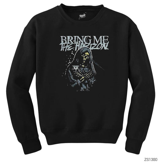 Bring Me The Horizon Death Siyah Sweatshirt