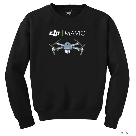 DJI Mavic Pro Siyah Sweatshirt