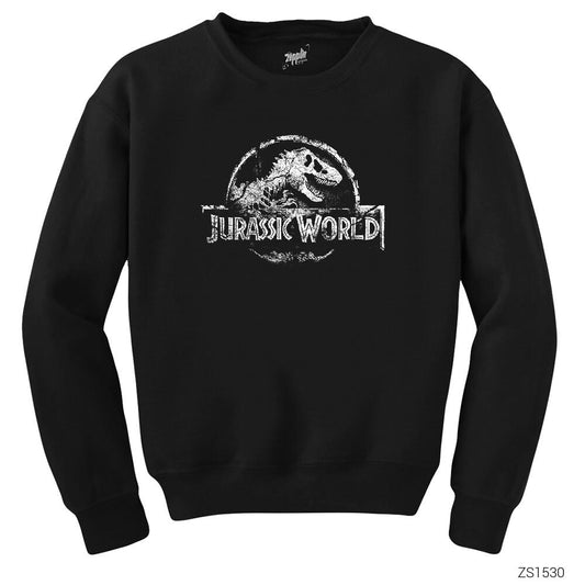 Jurassic Park Older Siyah Sweatshirt