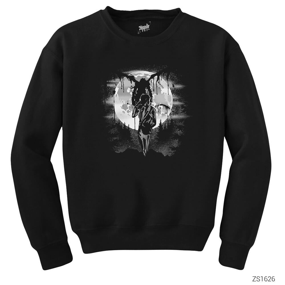 Death Note Judgement Siyah Sweatshirt