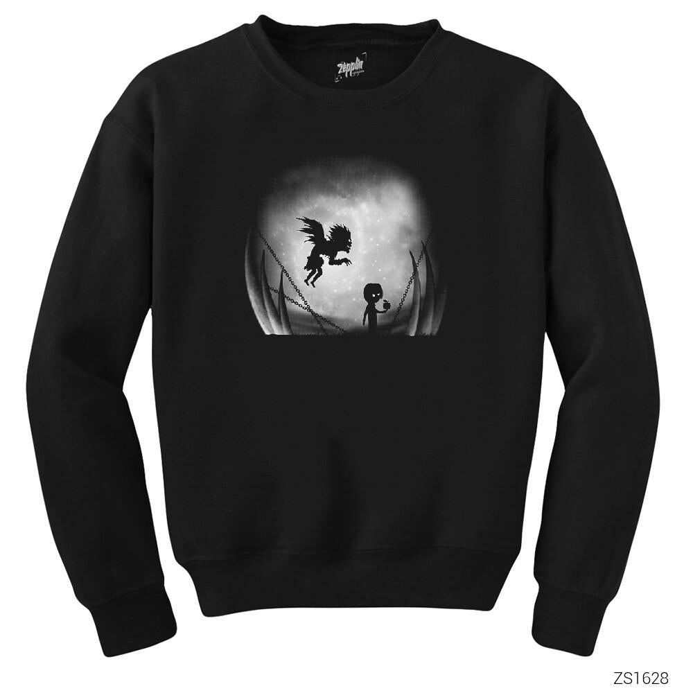 Death Note Limbo Siyah Sweatshirt