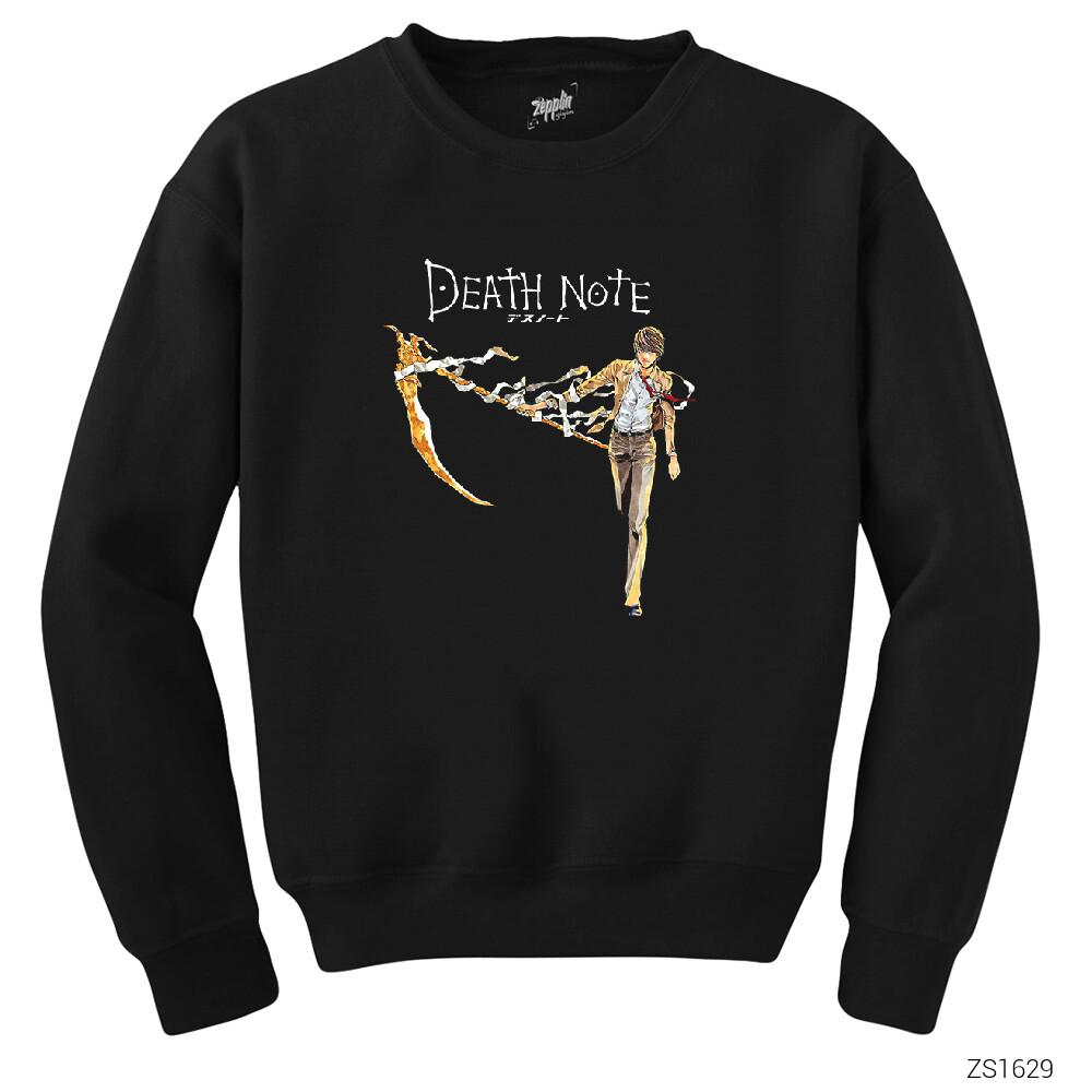 Death Note Raptor Siyah Sweatshirt