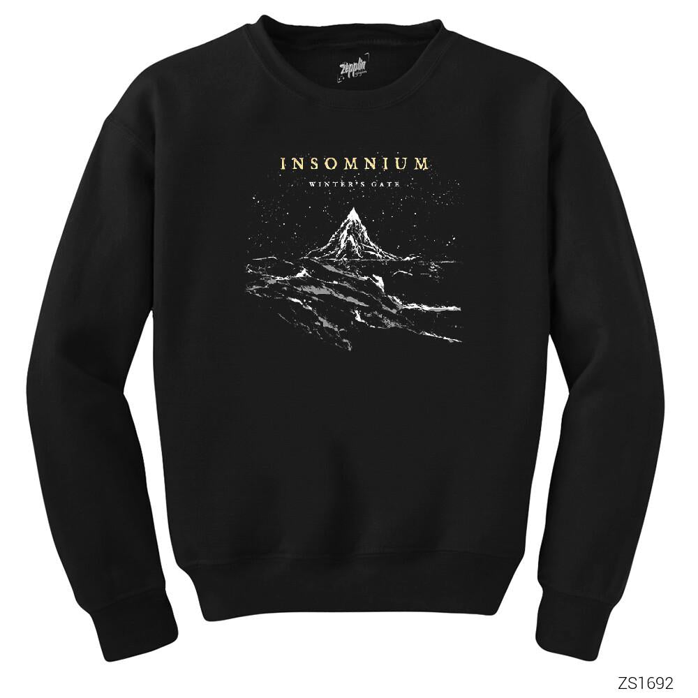 Insomnium Winters Gate Siyah Sweatshirt