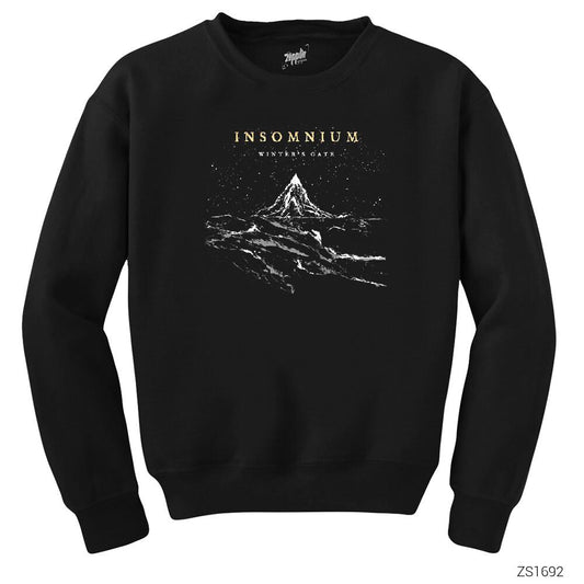 Insomnium Winters Gate Siyah Sweatshirt