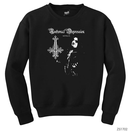Nocturnal Depression Siyah Sweatshirt
