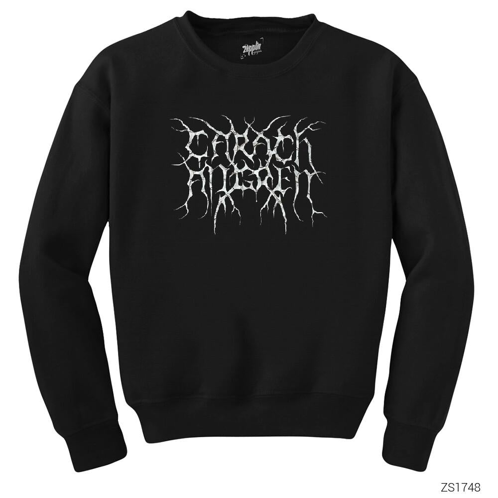 Carach Angren Logo Siyah Sweatshirt
