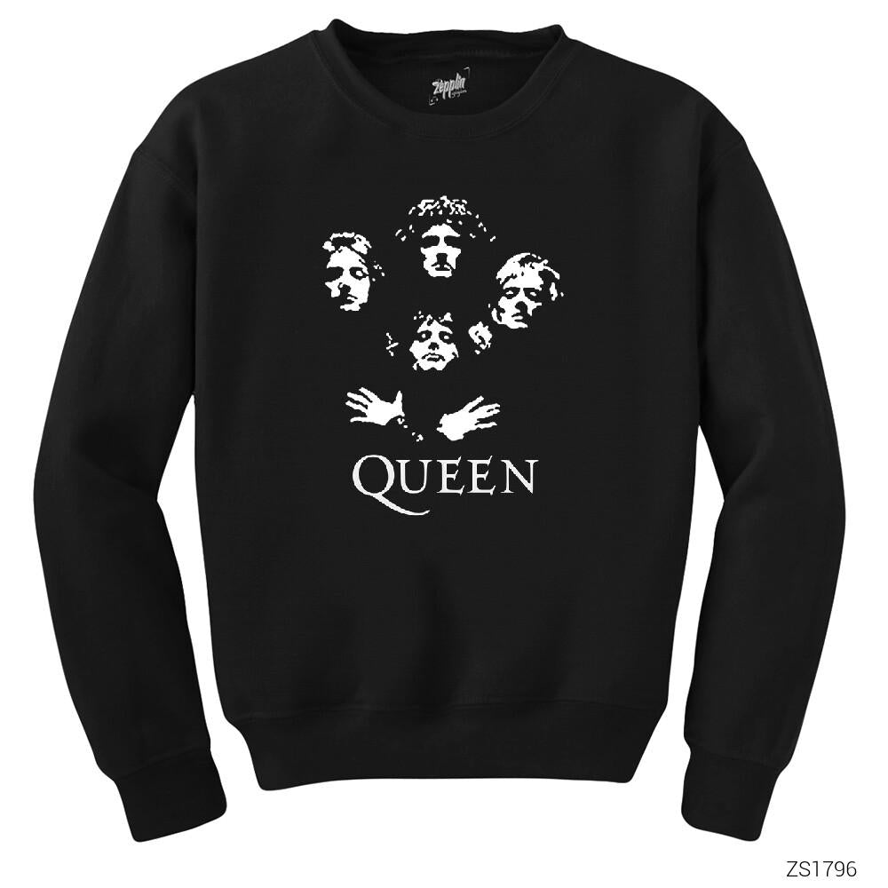 Queen Group Siyah Sweatshirt