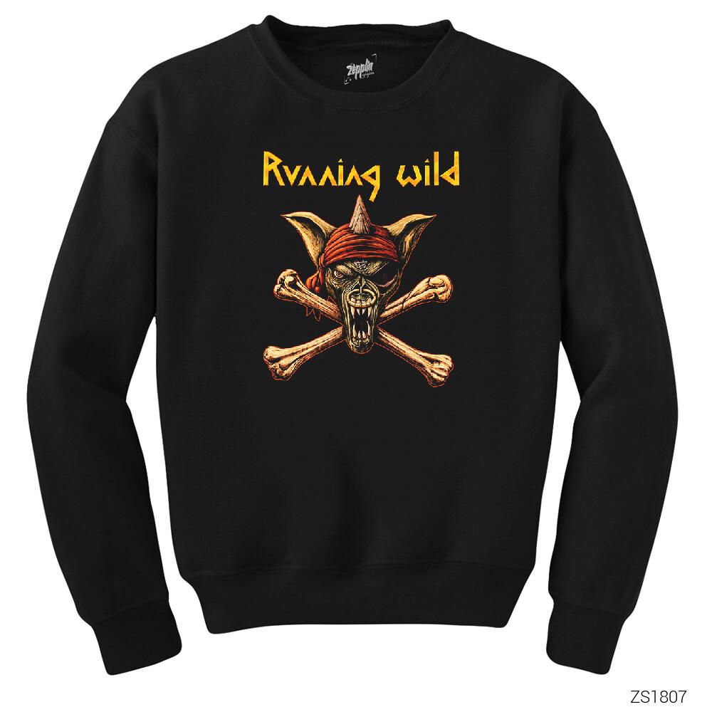 Running Wild Best Of Adrian Siyah Sweatshirt
