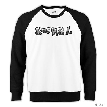 Ezhel Underground Reglan Kol Beyaz Sweatshirt