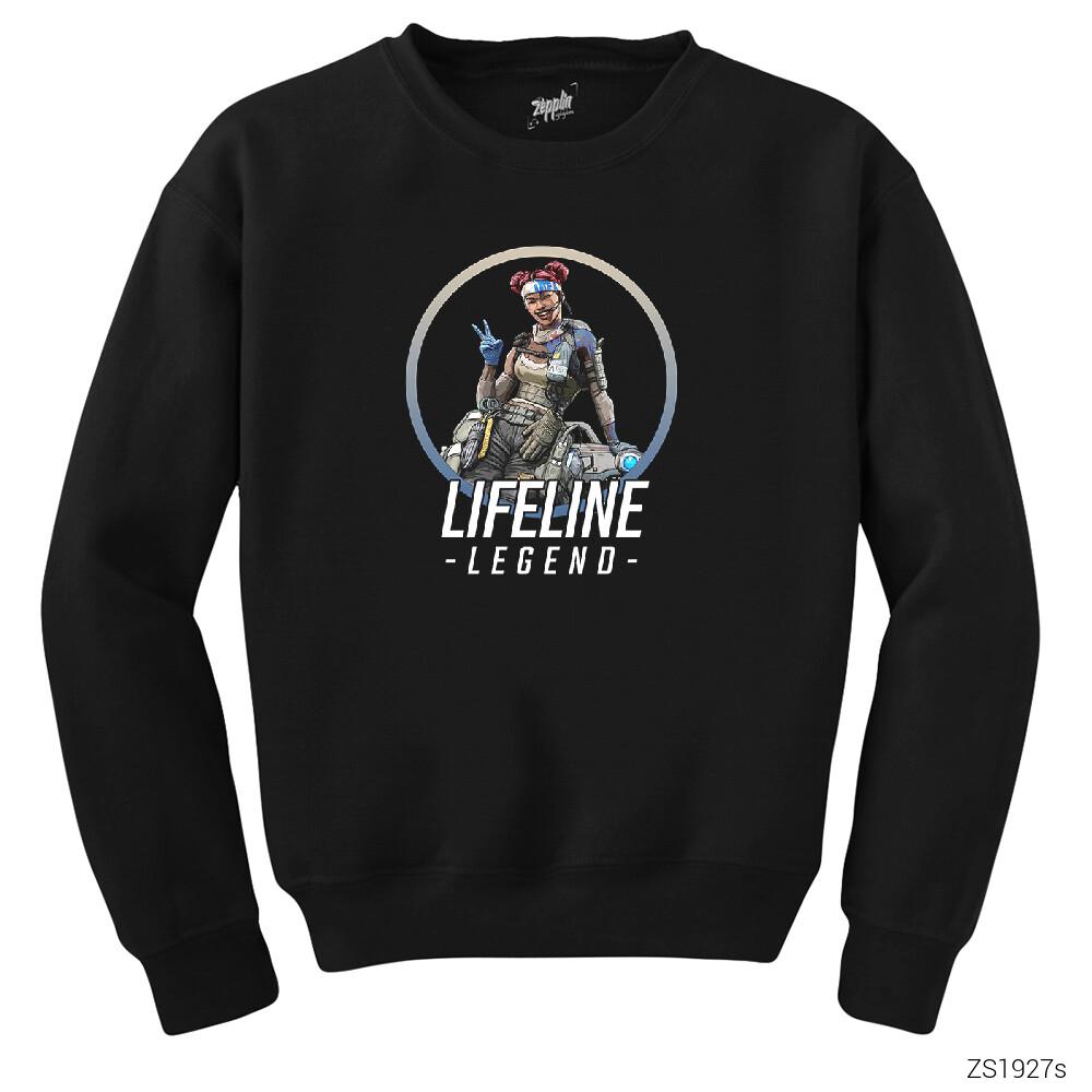 Apex Legends Lifeline Siyah Sweatshirt
