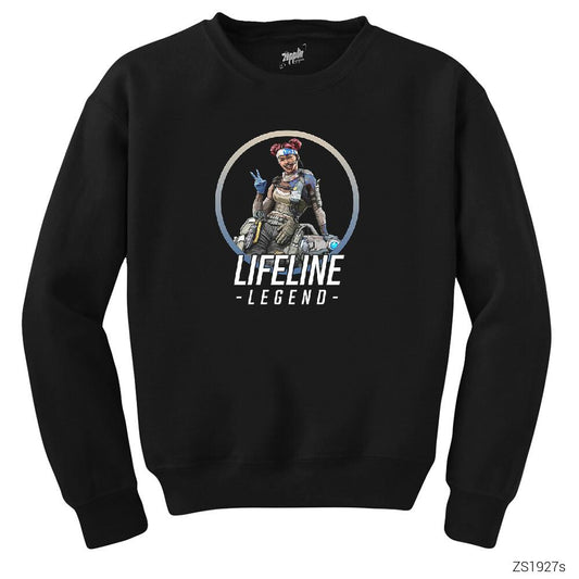 Apex Legends Lifeline Siyah Sweatshirt
