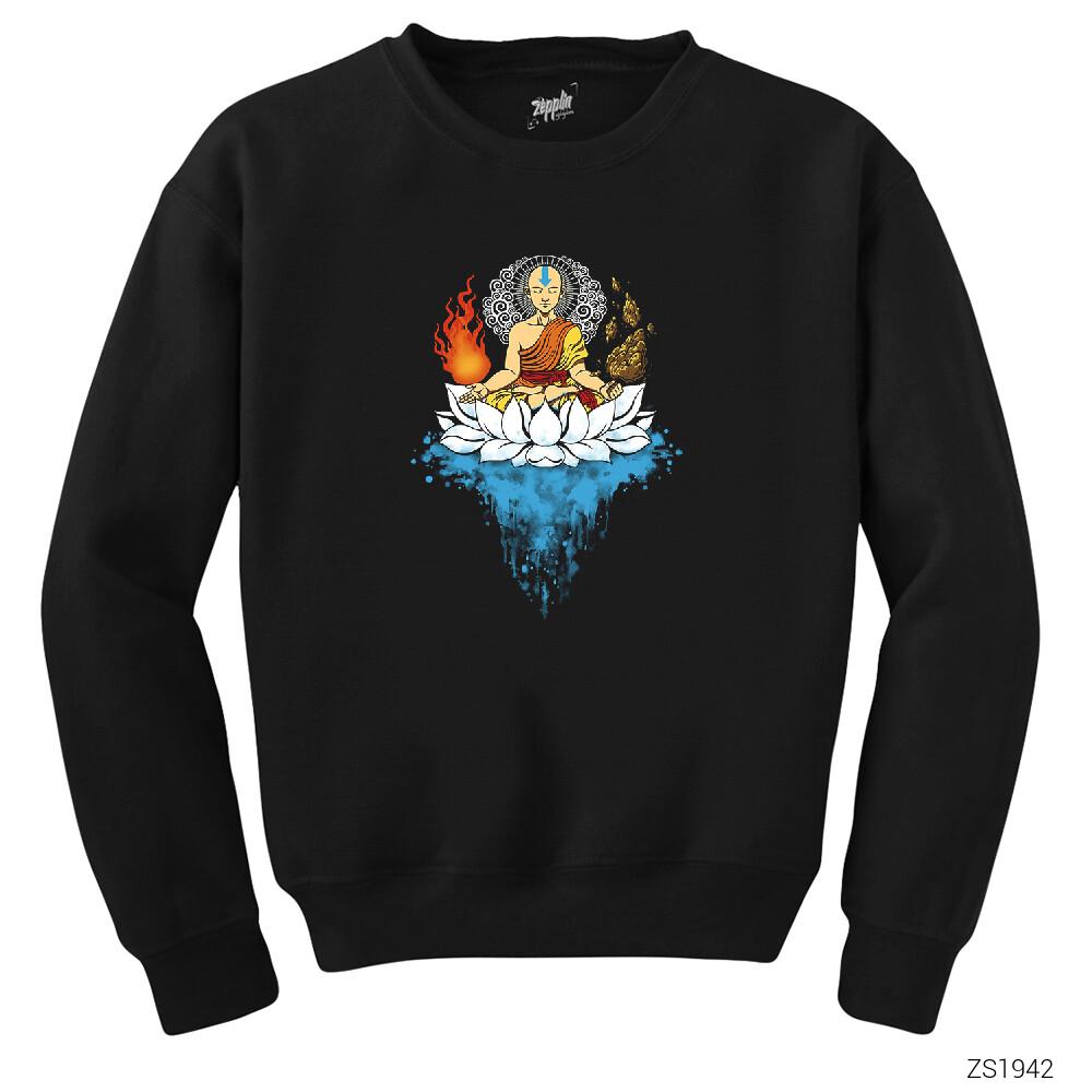 Avatar Enlightenment Siyah Sweatshirt