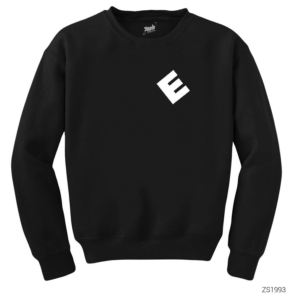 Mr Robot E Corp Siyah Sweatshirt