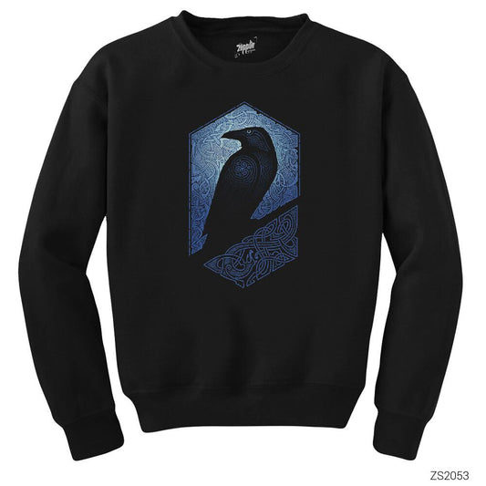 Vikings Guardian Siyah Sweatshirt