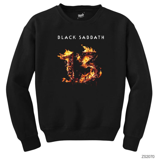 Black Sabbath 13 Siyah Sweatshirt